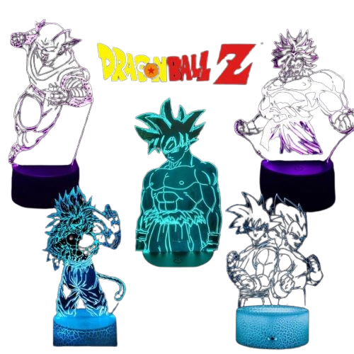 Luminária 3D Dragon Ball