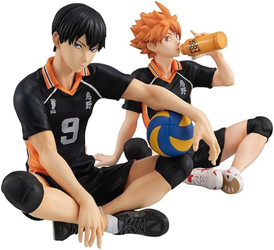 ESTATUETA  ANIME  HAIKYU!!  Shoyo Hinata / Tobio Kageyama