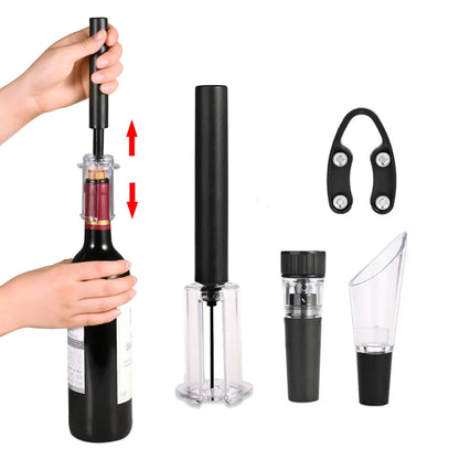 WINE OPENER AIR PUMP AND VACUUM PRESSURE 