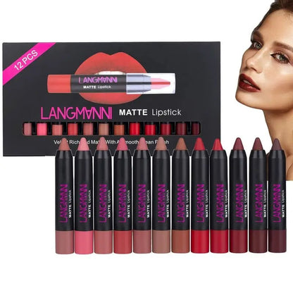 LANGMANNI MATTE LIP GLOSS LIPSTICK