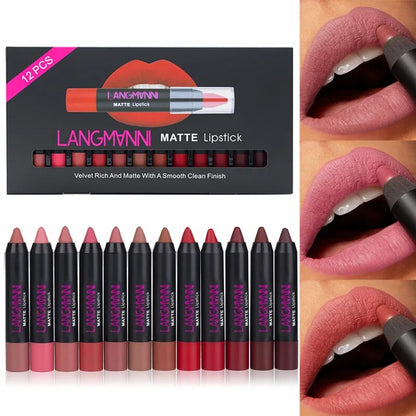 LANGMANNI MATTE LIP GLOSS LIPSTICK