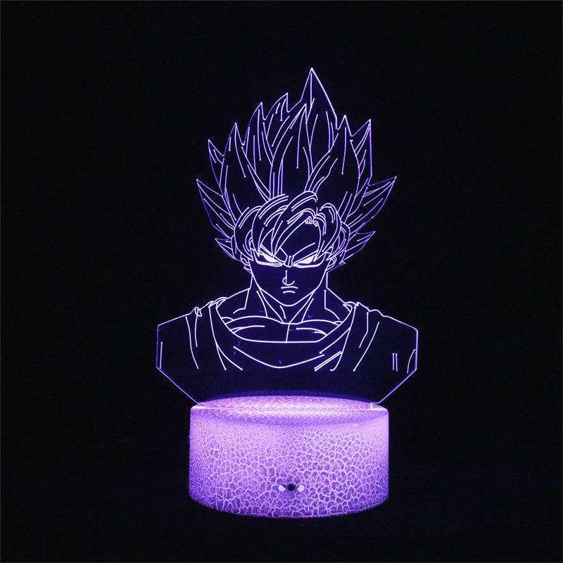 Luminária 3D Dragon Ball