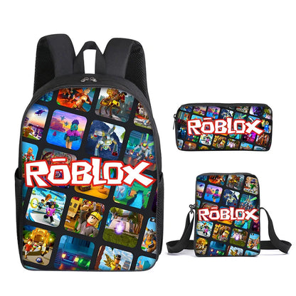 MOCHILA DO ROBLOX /KIT ESCOLAR