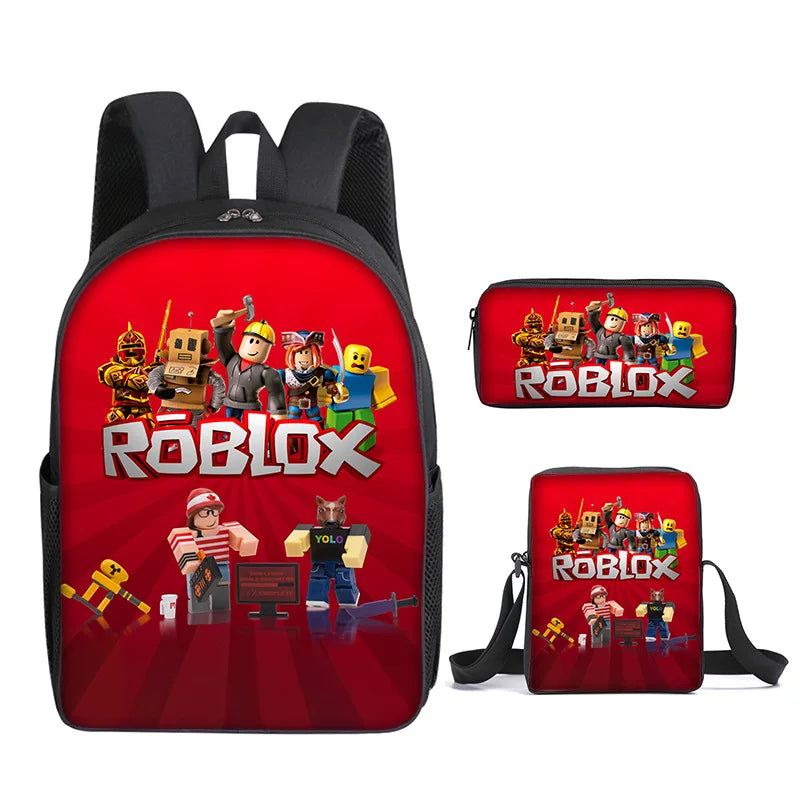 MOCHILA DO ROBLOX /KIT ESCOLAR