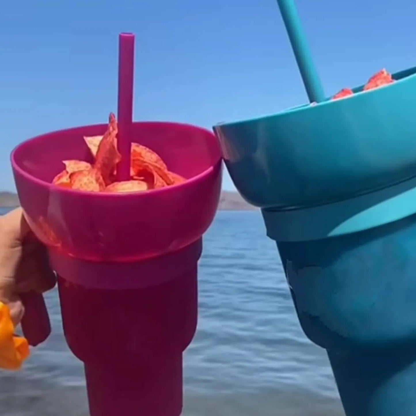 SNACK CUP 2X1 MULTIFUNCTIONAL