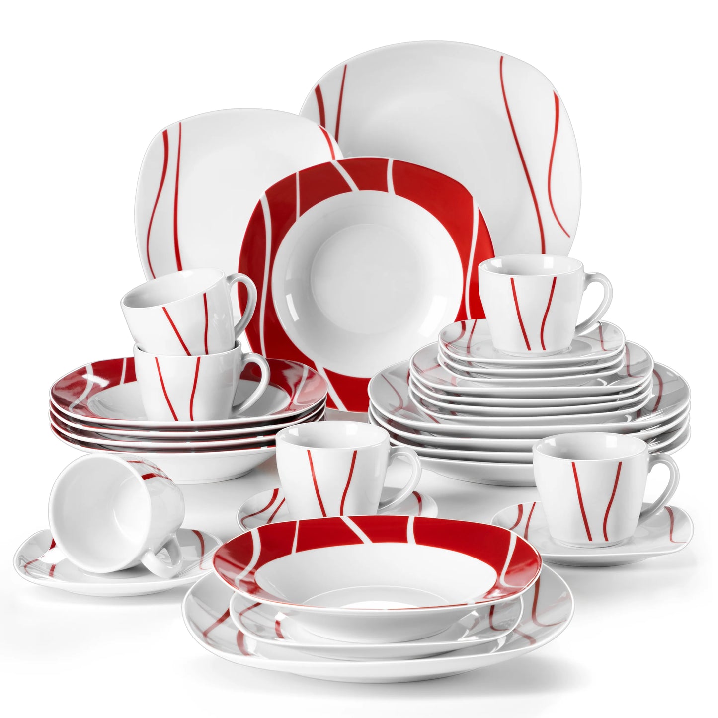 ARTHEMIS CONJUNTO DE JANTAR PORCELANA 18 PCS