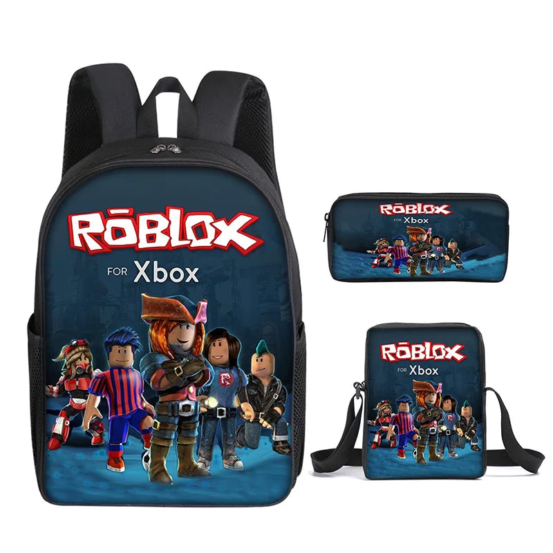 MOCHILA DO ROBLOX /KIT ESCOLAR