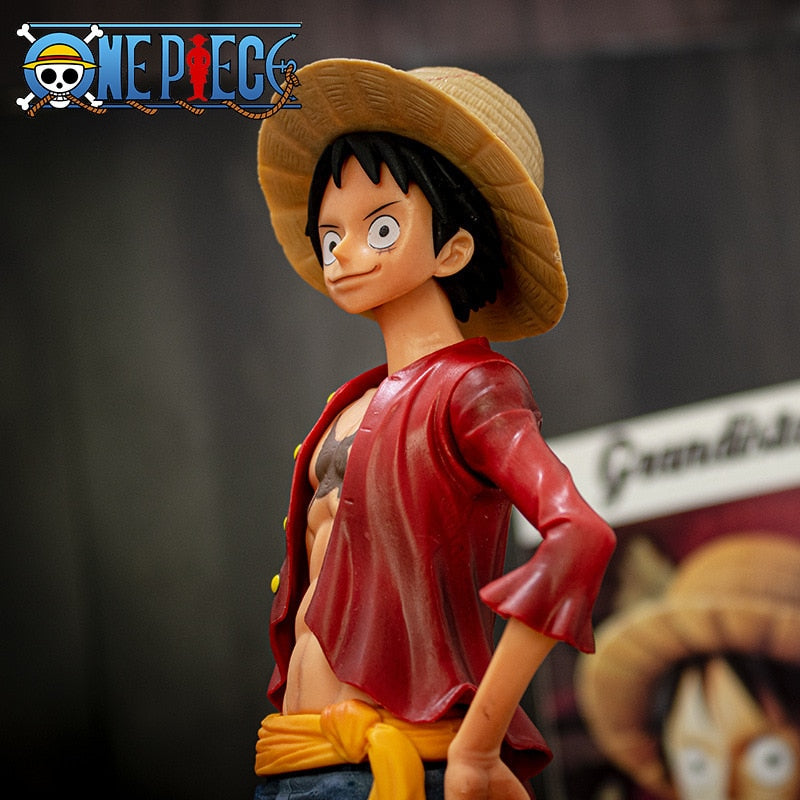 Luffy Rei dos Piratas Anime 28 cm