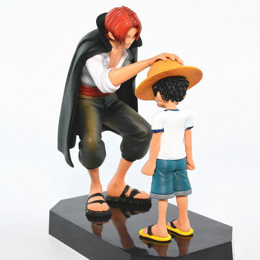 LUFFY AND SHANKS ONE PIECE 