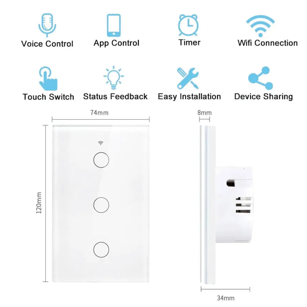 INTELI TOUCH WIFI SMART SWITCH   