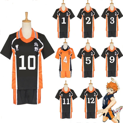 CONJUNTO HAIKYU calções + t-shirt