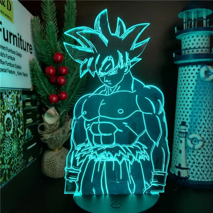 Luminária 3D Dragon Ball