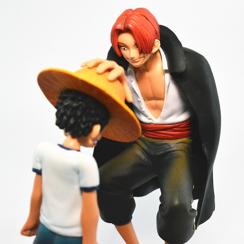 LUFFY AND SHANKS ONE PIECE 