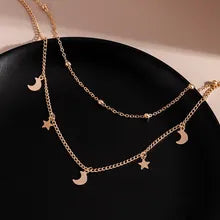 STAR &amp; MOON NECKLACE