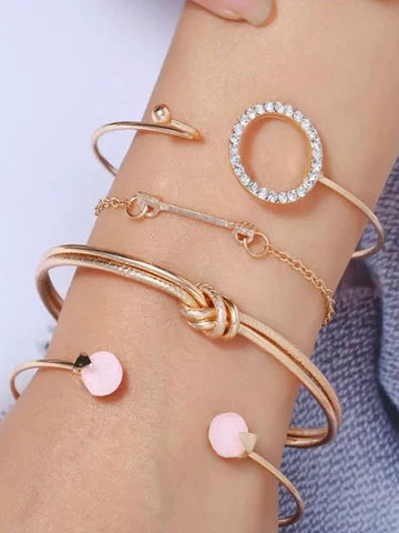 ESTILUSS BRACELET SET 4 PIECES 